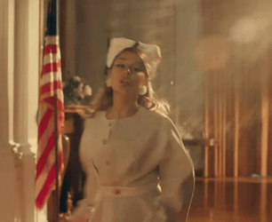 Madam President Ariana Grande At White House GIF