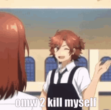Madara Mikejima The English Ensemble Stars Kill Myself GIF