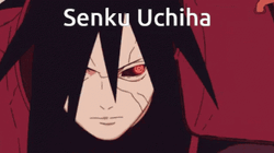 Madara Senku Uchiha Sharingan Naruto