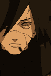 Madara Uchiha Face Art Rinnegan GIF