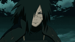 Madara Uchiha Glowing In The Sea GIF