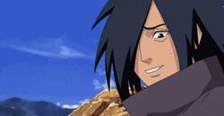 Madara Uchiha Happily Speaking GIF