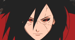 Madara Uchiha Madly Looking GIF