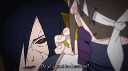 Madara Uchiha Naruto Don't Underestimate Me GIF