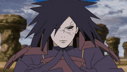 Madara Uchiha Power Flames GIF