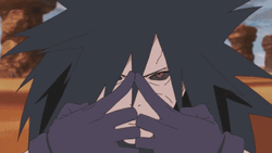 Madara Uchiha Releasing Large Flame GIF