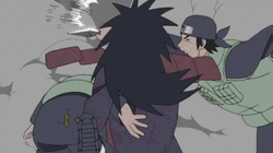 Madara Uchiha Rinnegan Sharingan Fighting Men Naruto