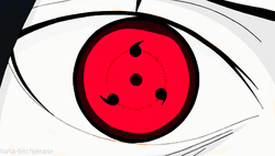 Madara Uchiha Spinning Red Eye GIF