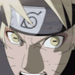 Madara Uchiha Versus Naruto Fighting GIF