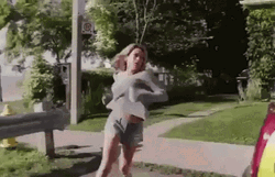 Maddie Inbar Lavi Sprinting Imposters Drama Series GIF
