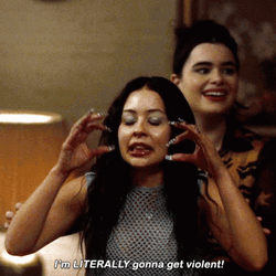 Maddy Perez Alexa Demie Annoyed Response GIF