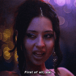 Maddy Perez Disgusted Response GIF