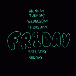 Made It Through Monday Text GIF