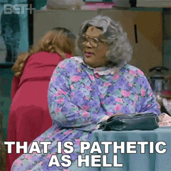 Madea Frustrated Pathetic As Hell GIF