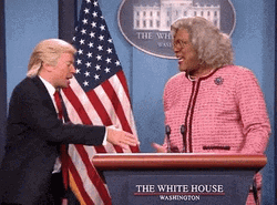 Madea Shaking Trumps Hand Meme GIF