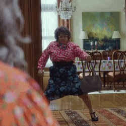 Madea Watching Miss Hattie Happy Dance GIF