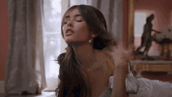 Madison Beer Flipping Hair GIF