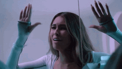Madison Beer Hitting Glass GIF