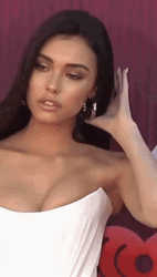 Madison Beer Styling Hair GIF