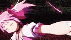Madoka Magica Kaname Bow Soul Gem Attack GIF
