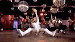 Madonna Roller Skating Dance GIF