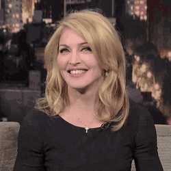 Madonna Smiling Interview