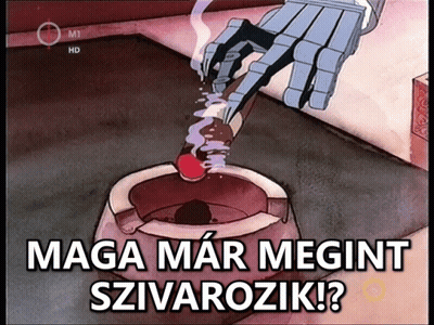 Maga Mar Megint Zivarozik Cartoon GIF
