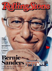 Magazine Rolling Stone Bernie Sanders