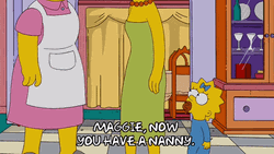 Maggie Marge Simpsons Nanny
