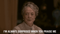 Maggie Smith Downtown Abbey Tv Series GIF