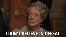 Maggie Smith Saucy Fierce Gaze GIF