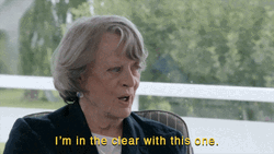 Maggie Smith Tea With The Dames GIF