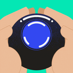 Magic 8 Ball Cartoon GIF