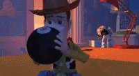 Magic 8 Ball Woody GIF