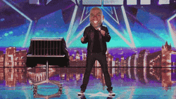 Magic Johnson Pulling Faces GIF