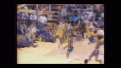 Magic Johnson Scoring A Goal GIF