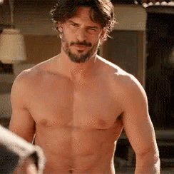 Magic Mike Joe Manganiello Sensual Smile GIF