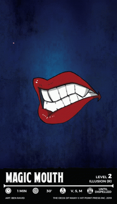 Magic Mouth Level 2 Illusion (R) GIF