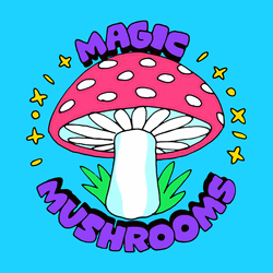 Magic Mushroom No To Nuke Animation GIF