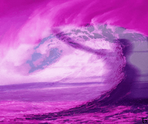 Magical Blue Wave Build Up GIF