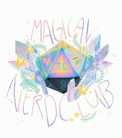 Magical Nerd Club DND Dice GIF