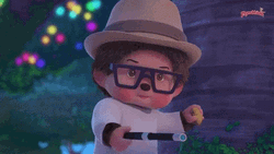 Magician Monchhichi Kiki With Magic Wand GIF