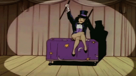 Magician Zatanna Amazing Illusion Magic Trick  GIF