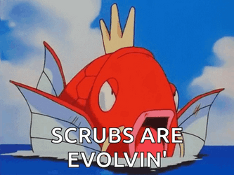 Magikarp To Gyarados Evolution GIF