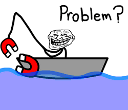 Magnet Fishing Boat Troll Face Science Meme