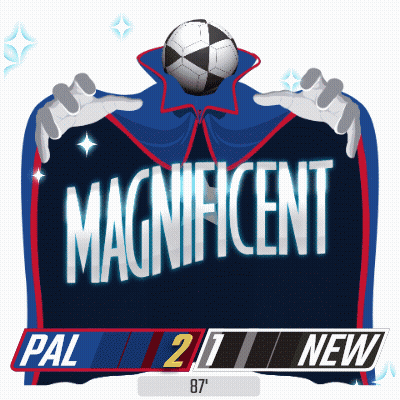 Magnificent Sign With Soccer Ball GIF