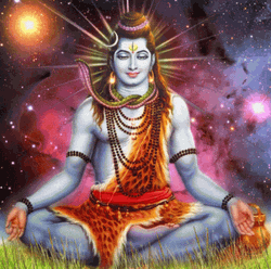 Mahadev Shiva Snake Galaxy Background