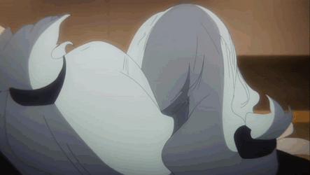 Mahito Staring His Back GIF