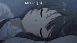 Mai Sakurajima Goodnight GIF