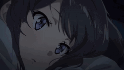Mai Sakurajima Laying On Bed GIF